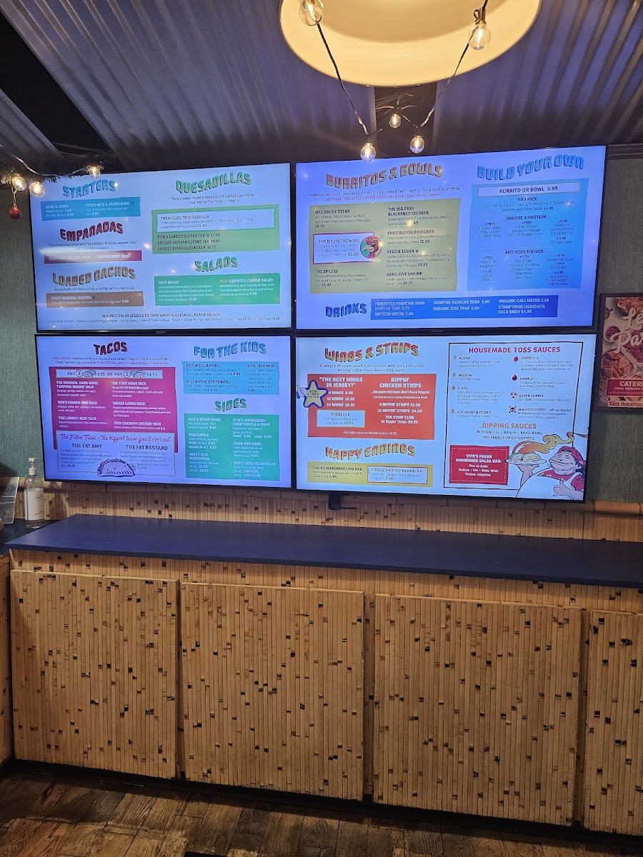 Menu Tito's Burritos & Wings South Orange-5