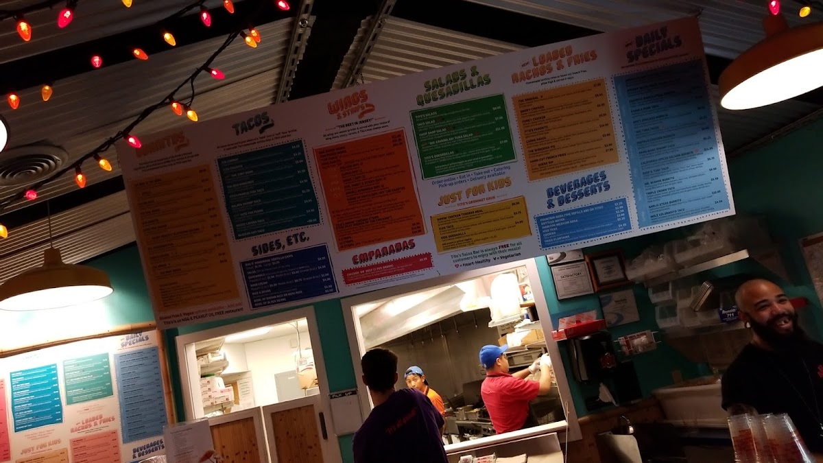 Menu Tito's Burritos & Wings South Orange-7